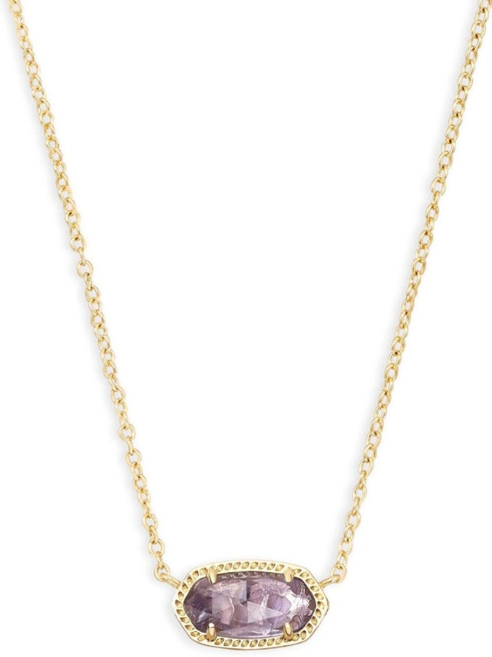 Stylish 14k Gold-Plated Elisa Pendant Necklace for Women | Fashion Jewelry Gift